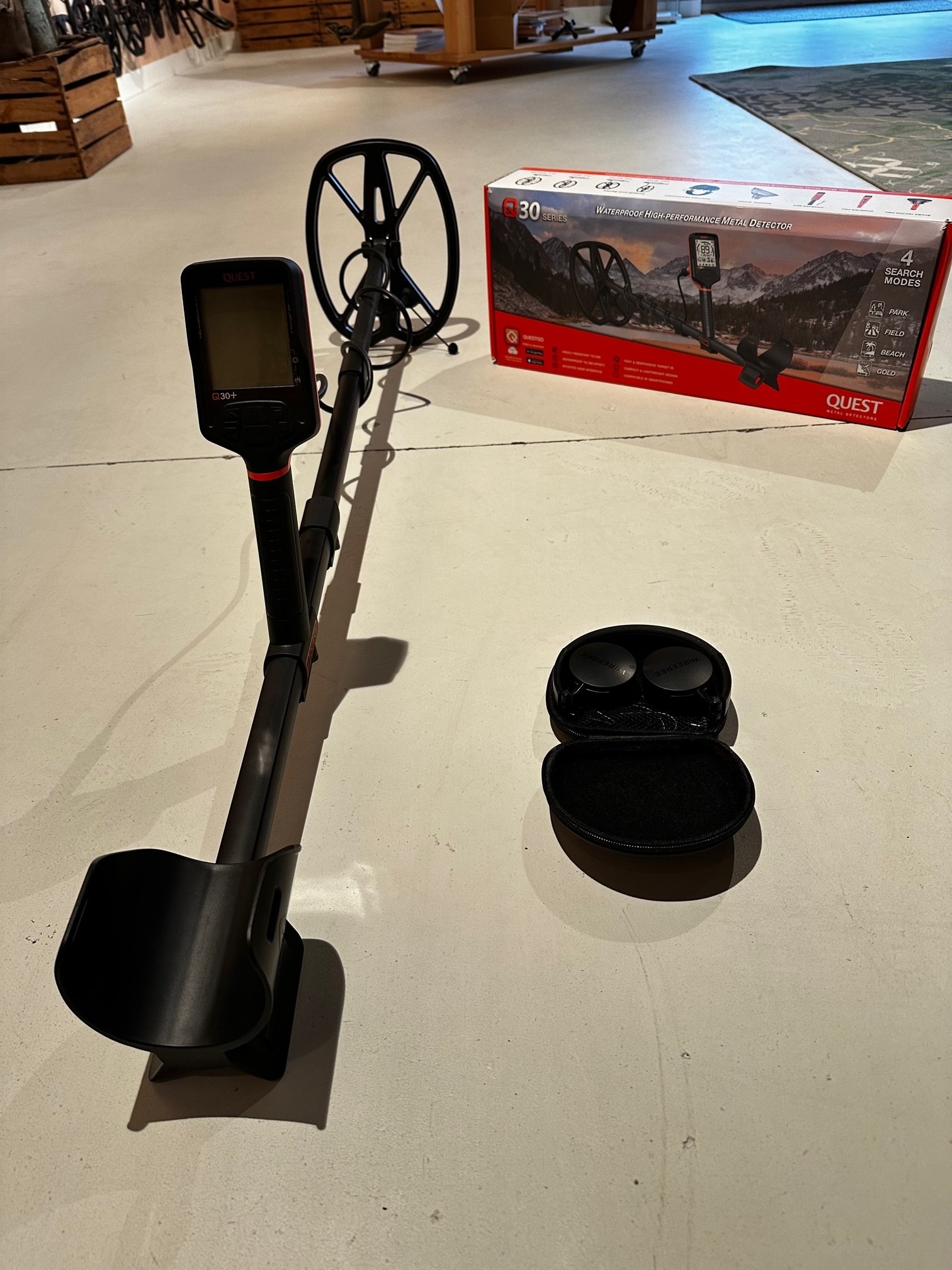 Gebruikte Metaaldetectors Occasion 15 Metaaldetector Q30+