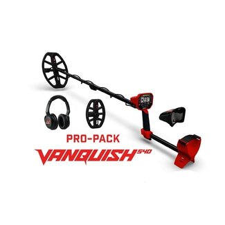Minelab Metaaldetectors Vanquish 540 Pro Pakket