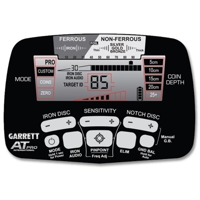 Garrett Garret AT PRO + Pro-Pointer AT pinpointer