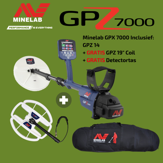 Minelab Metaaldetectors Minelab GPZ 7000