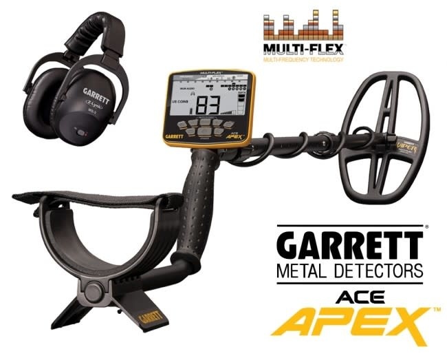 Garrett Garrett Ace Apex metaaldetector + WHP Z-LINK
