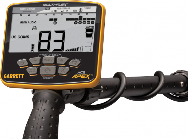 Garrett Garrett Ace Apex metaaldetector + WHP Z-LINK