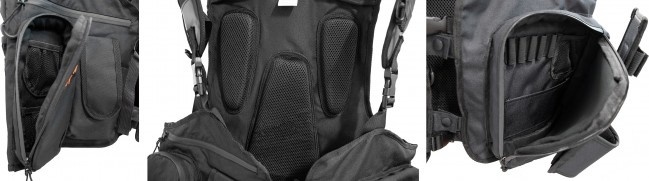 Kapaan Kapaan Multifunctionele harnas gewichtsverdeling systeem zwart