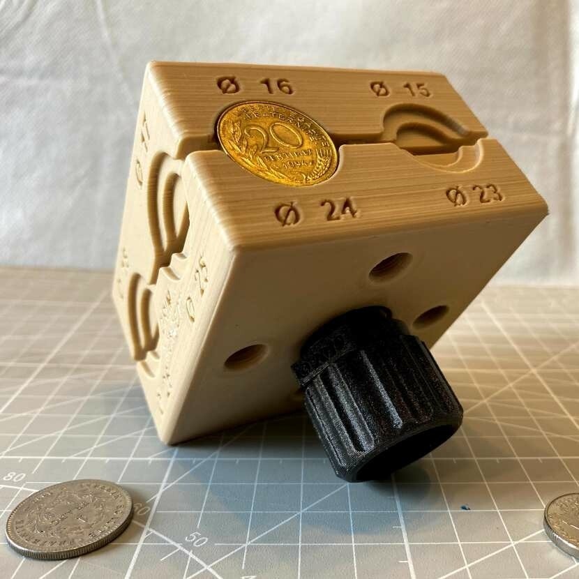 DrimConcept Munten houder Cube Drimconcept