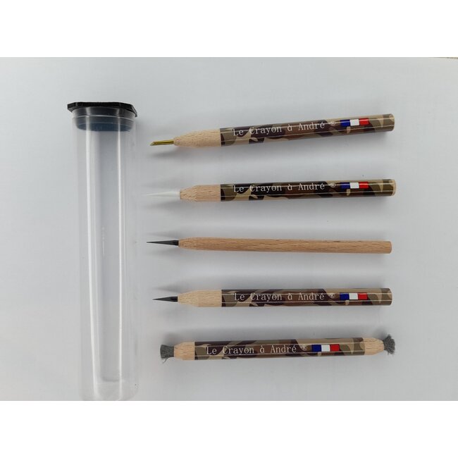 Le Crayon à André Schoonmaak Potloden + Glasvezel Potlood
