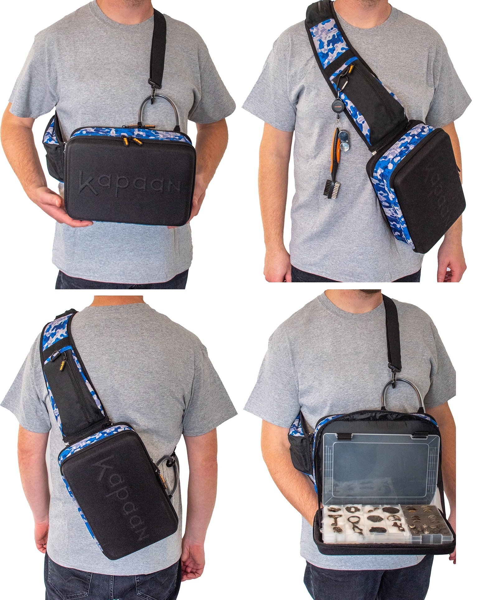 Kapaan Kapaan multifunctionele metaaldetectie tas