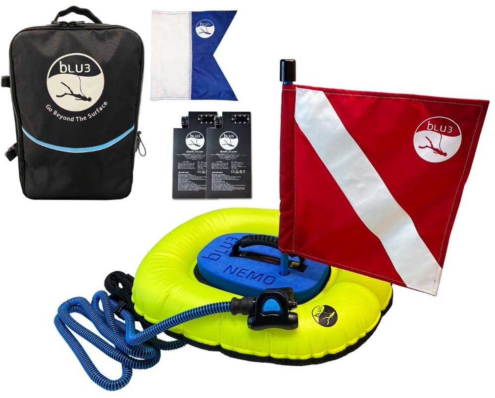 Blue3 Nemo Blu3 duikcompressor met boot