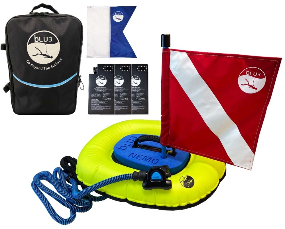Blue3 Nemo Blu3 duikcompressor met boot