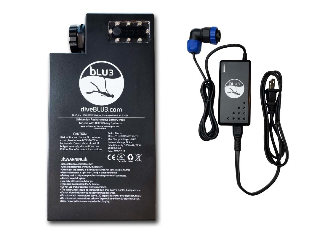 Blue3 Nemo Blu3 duikcompressor met boot