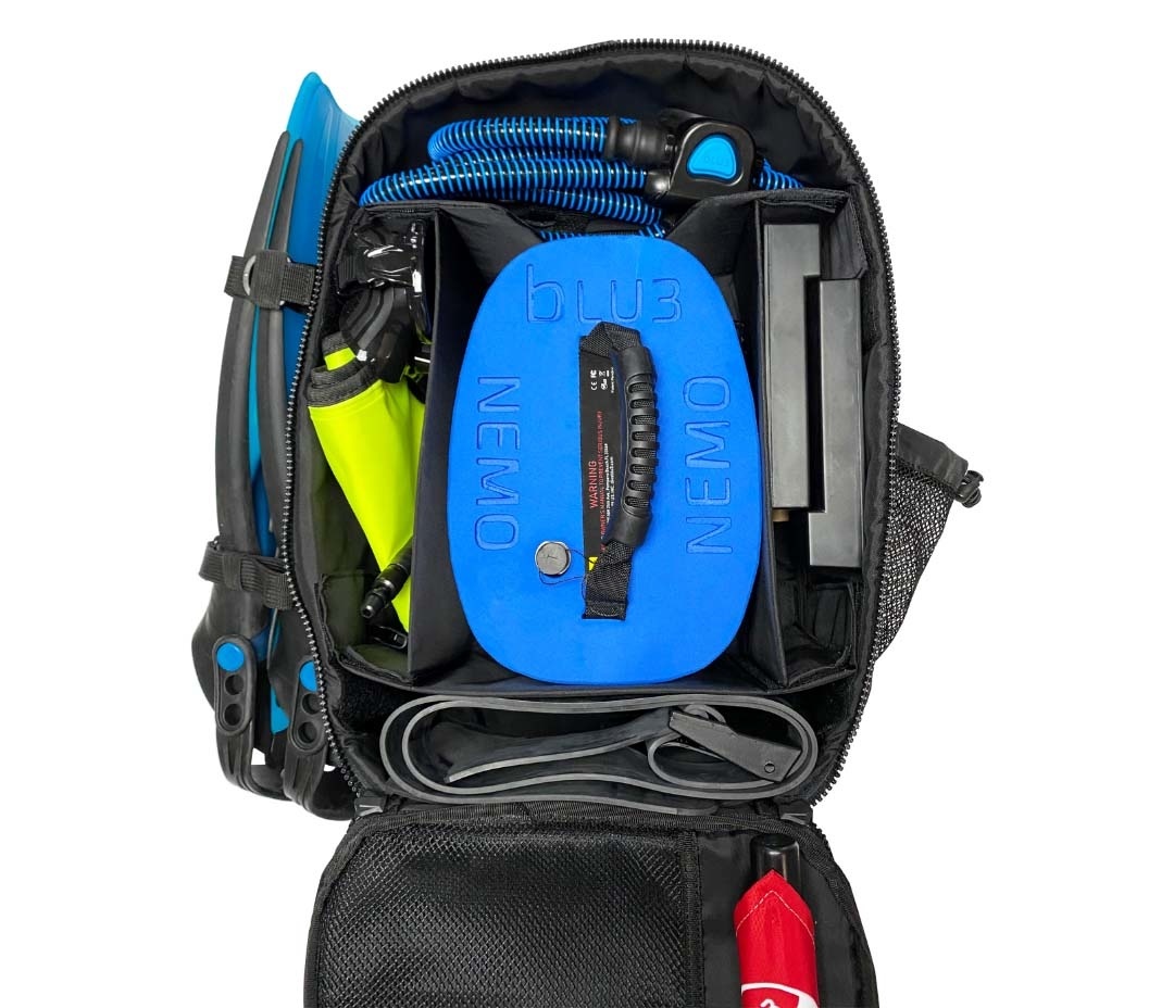 Blue3 Nemo Blu3 duikcompressor met boot