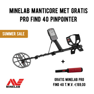 Minelab Metaaldetectors Minelab Manticore