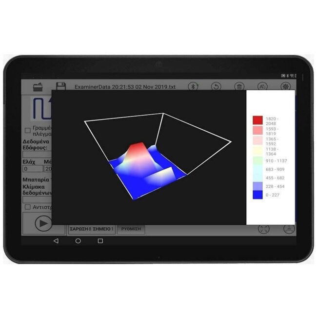 Geosensis Geosensis X3 pulsinductie metaaldetector met ICON DATA logger