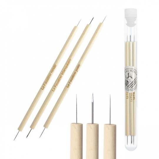 La Faustine La Faustine reinigingspennen 3-delige set in koker