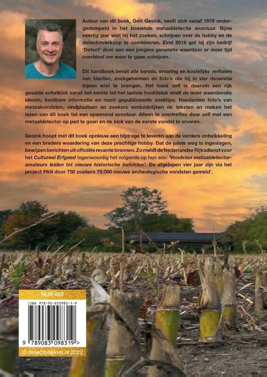 Detect Metaaldetectors Handboek voor Metaaldetector Zoekers - Gert Gesink