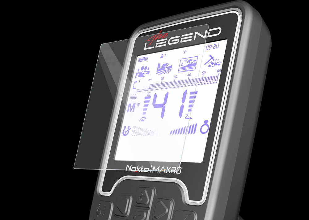 Nokta Makro Nokta Nano glass displaybeschermer Legend