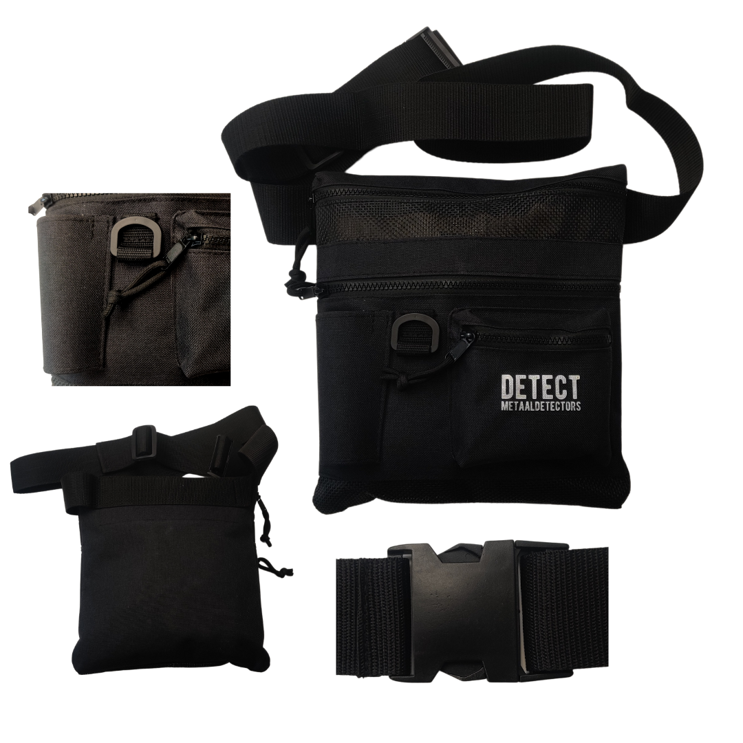 Detect Metaaldetectors Detect Vondstentas Zwart