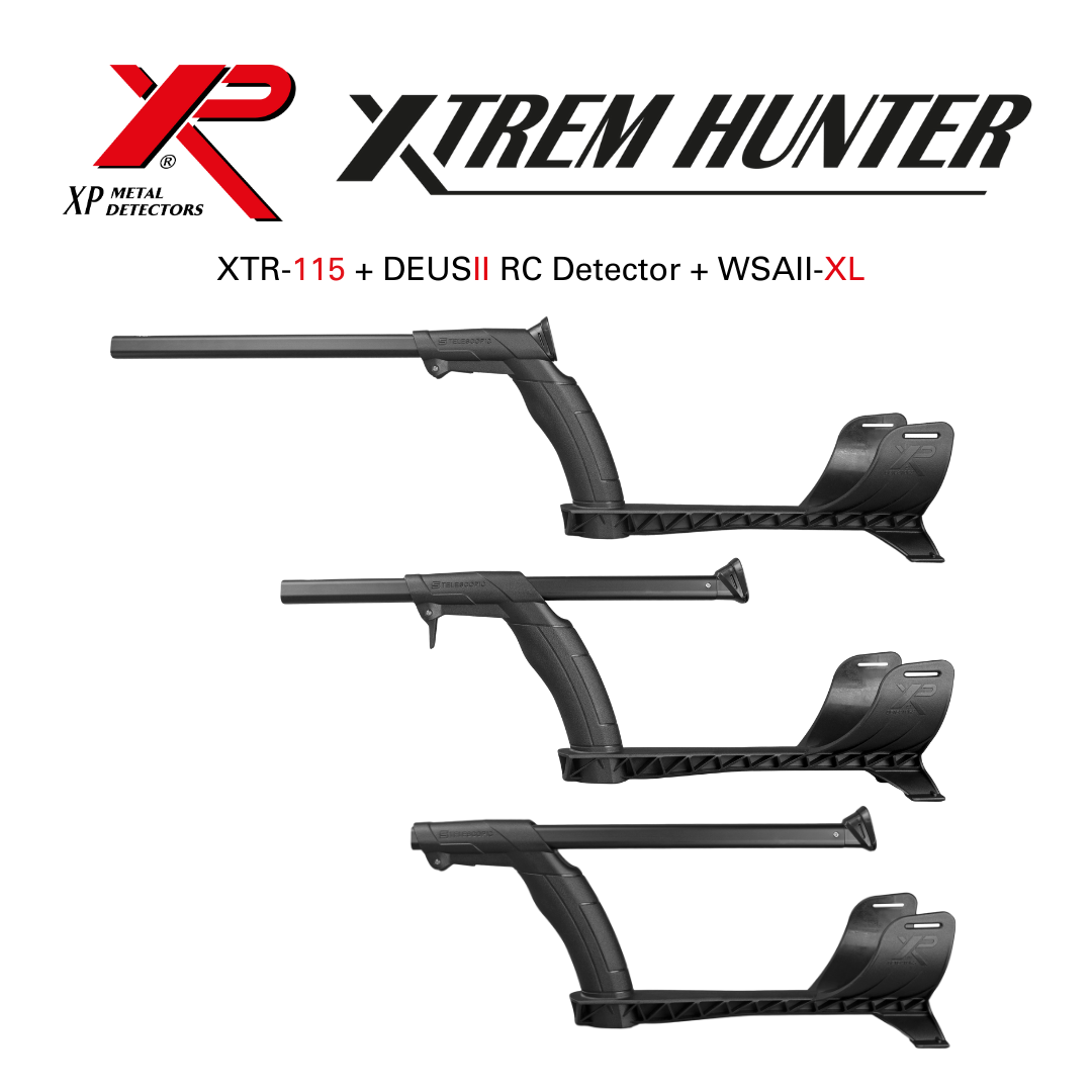 XP Metaaldetectors XP Deus 2 22 FMF RC  WSA XL + XTREM HUNTER