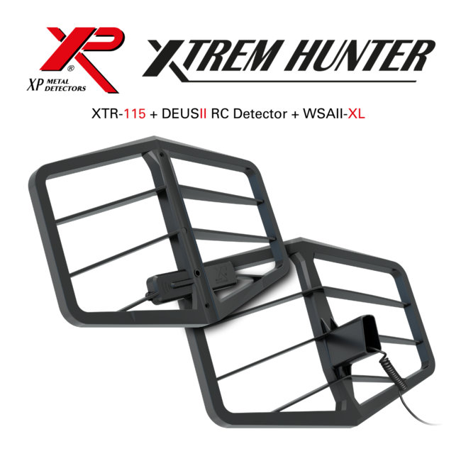 XP Metaaldetectors XP Deus 2 28 FMF RC  WSA XL + XTREM HUNTER