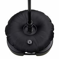 Feather flag holder with black water bag