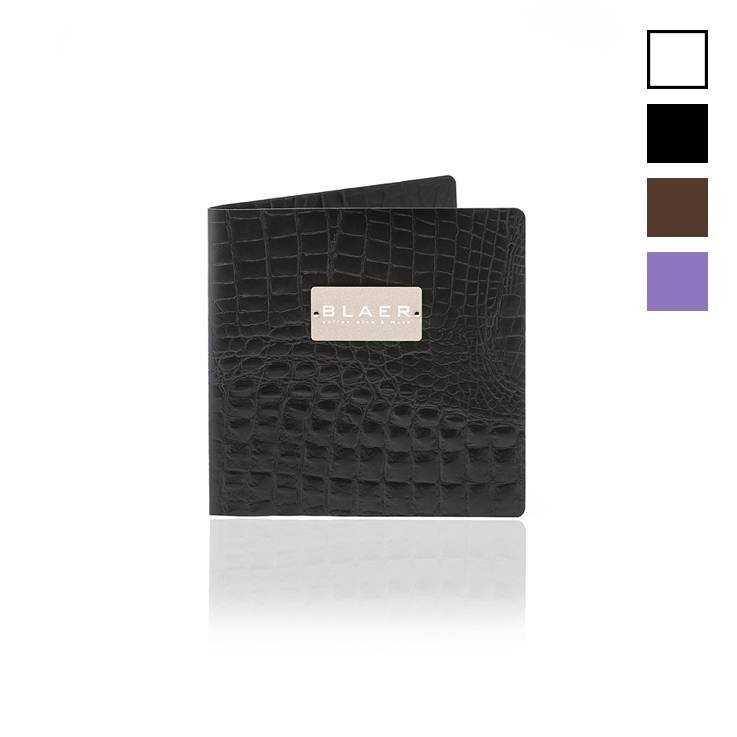Leather Menu folder, Carré small