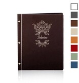 Coated A4 Menu, Book Screw
