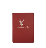Coated A5 Menu, Elastic