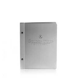 Metal A5 Menu, Book Screw