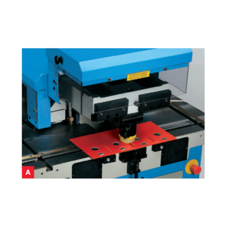 EUROMAC Hydraulische Ausklinkmaschine VA-Multi 220/6R