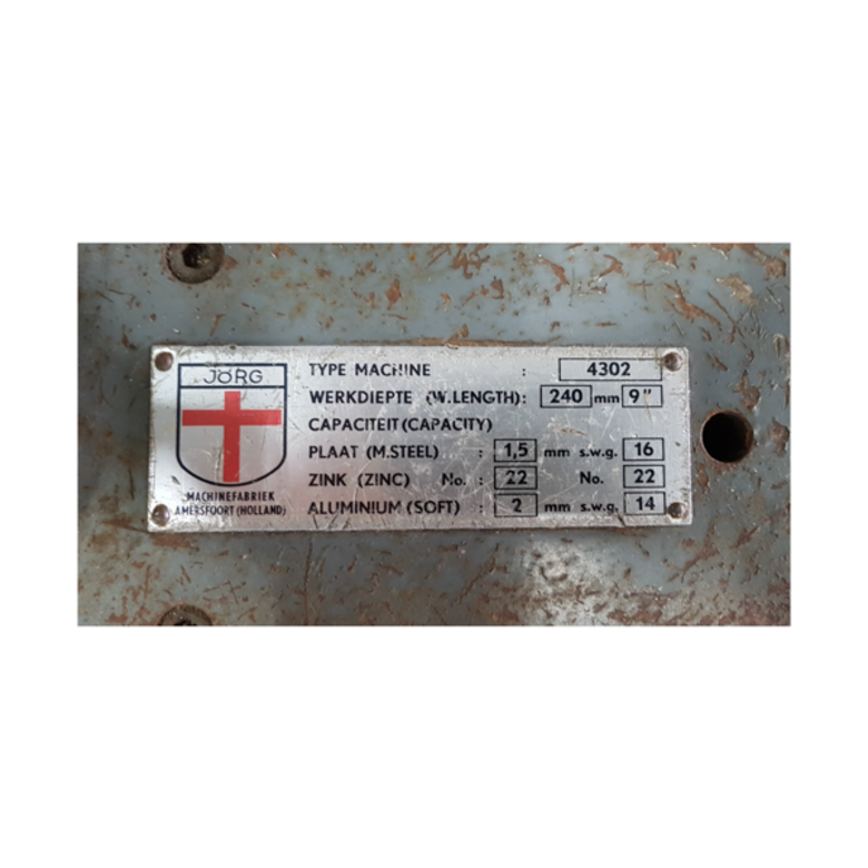 JÖRG M1223 JÖRG Swaging Machine 4302 Used