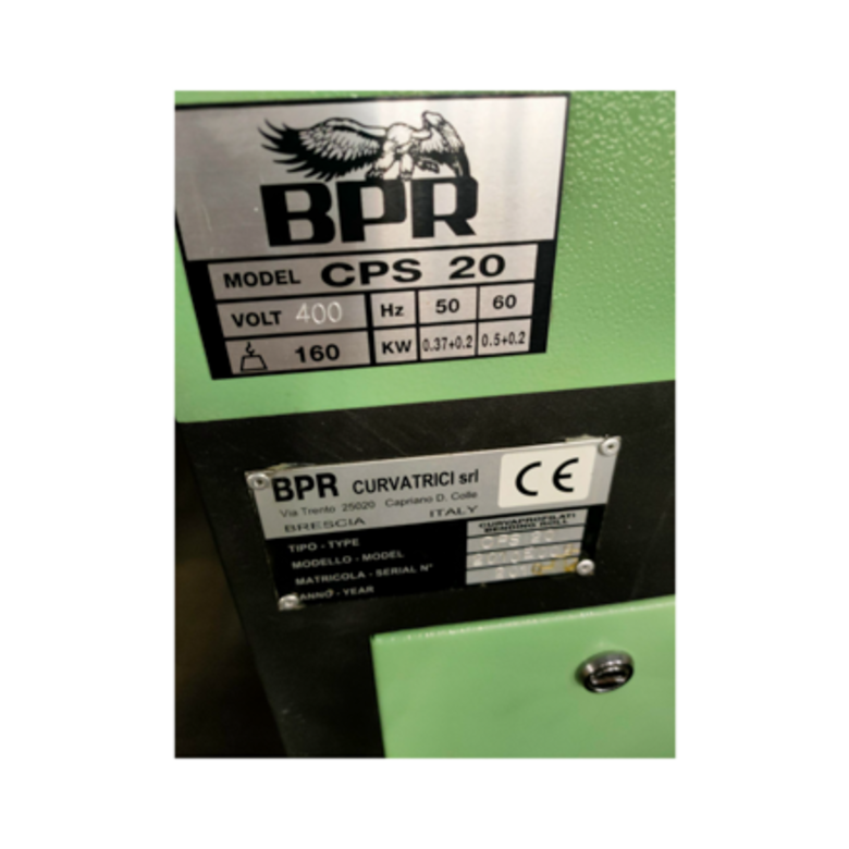 M1347 BPR Profil Rundbiegemaschine CPS 20 Gebraucht