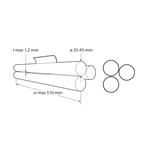 NOSSTEC NOSSTEC Rouleuse à tôle 4126