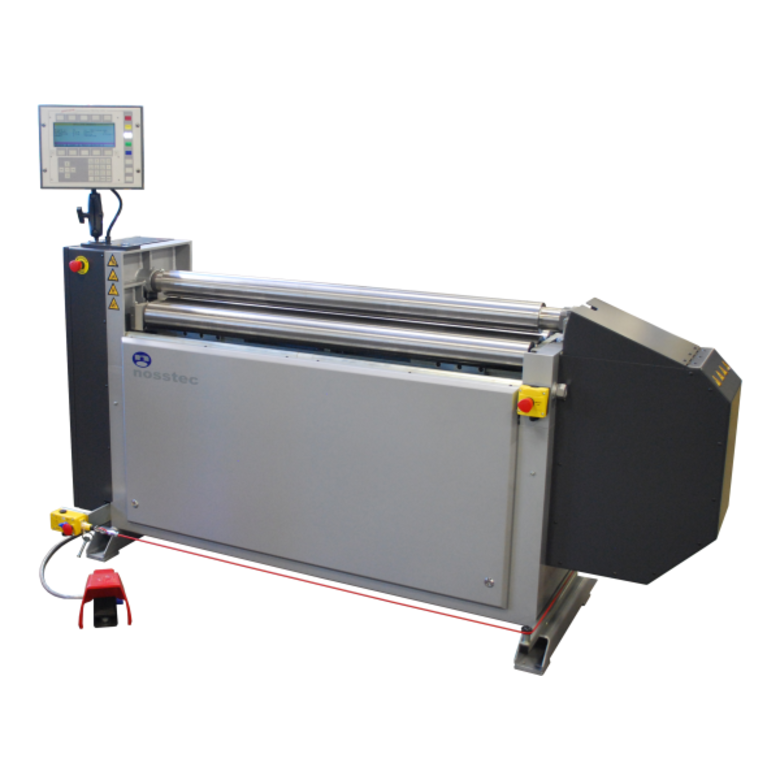 NOSSTEC NOSSTEC Bending Roll Machine 8344