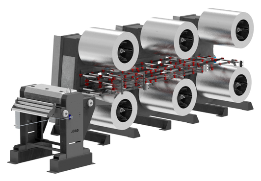 JÖRG Mehrfach Decoiler 2910 - 2952