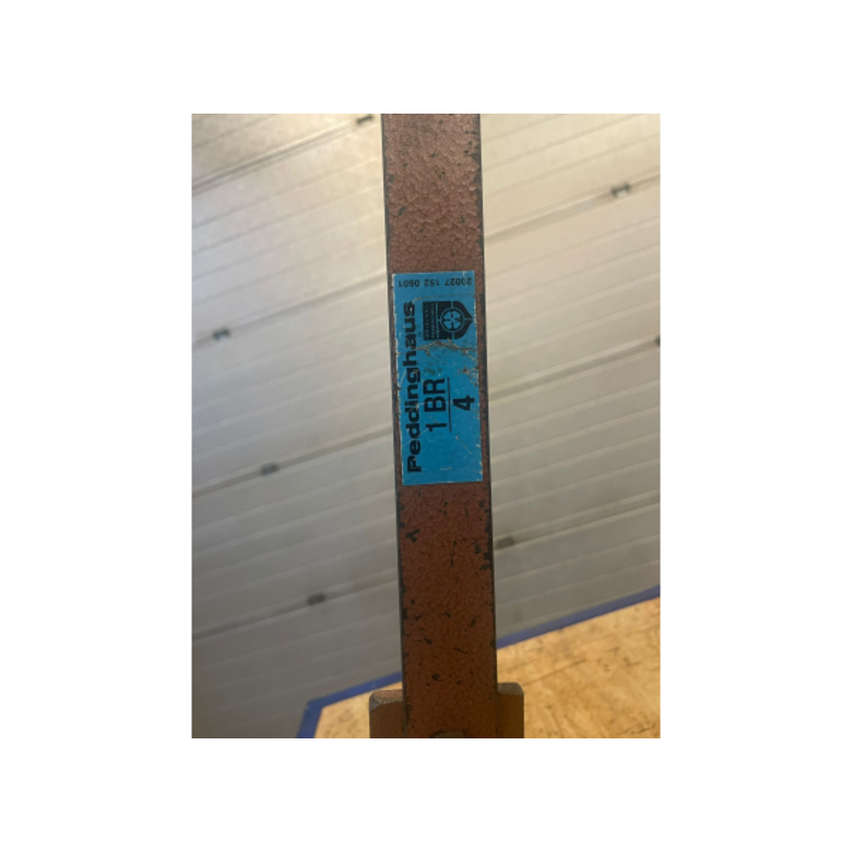 M1434 Peddinghaus Hefboomplaatschaar 1BR/4 Gebruikt