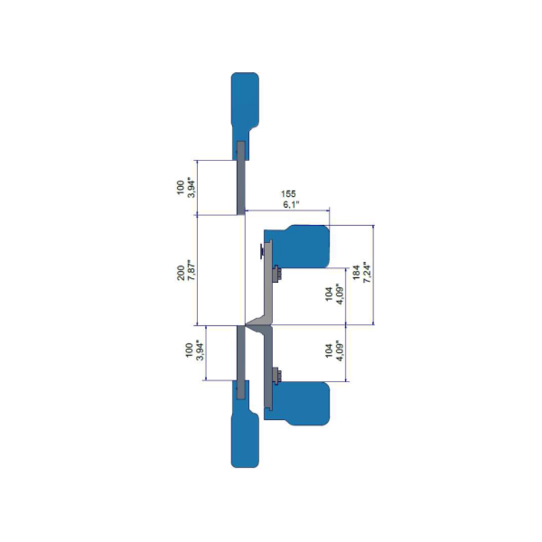 SCHECHTL SCHECHTL Plieuse à segments UK-DB 100