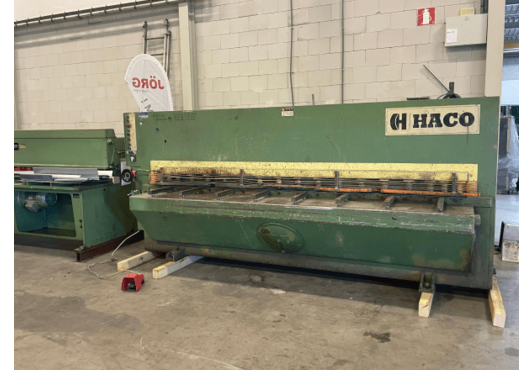 M1439 HACO Guillotine Shear Toolmaster 36 Used