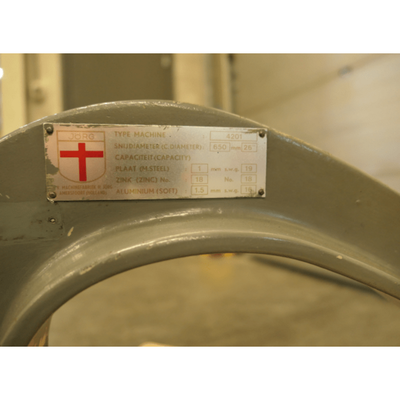 JÖRG M1447 JÖRG Circular shear 4201 Used