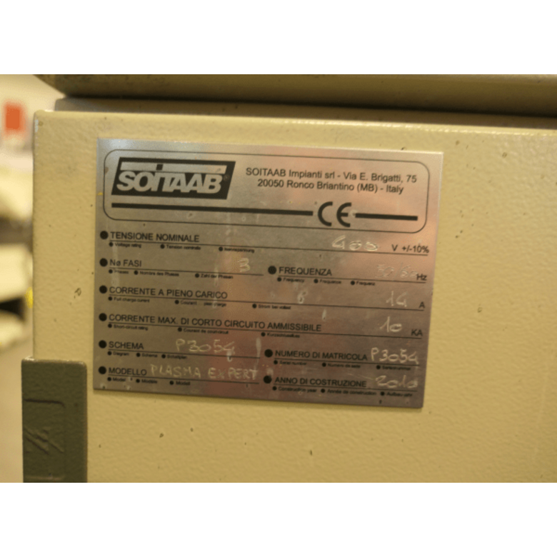 JÖRG M1441 Soitaab Plasma Cutting Machine Expert Used