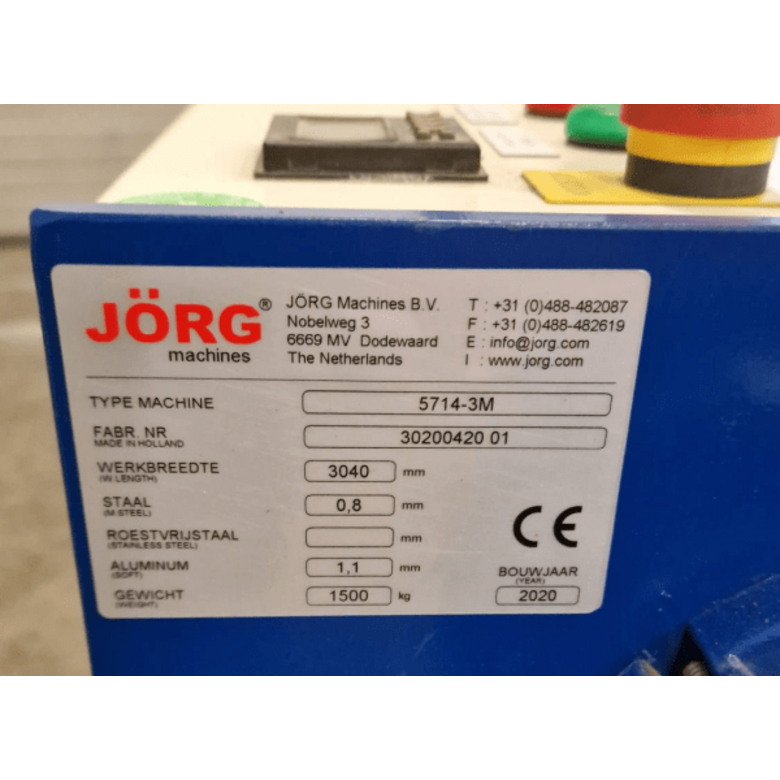 JÖRG M1464 JÖRG Beading machine 5714-3M Used
