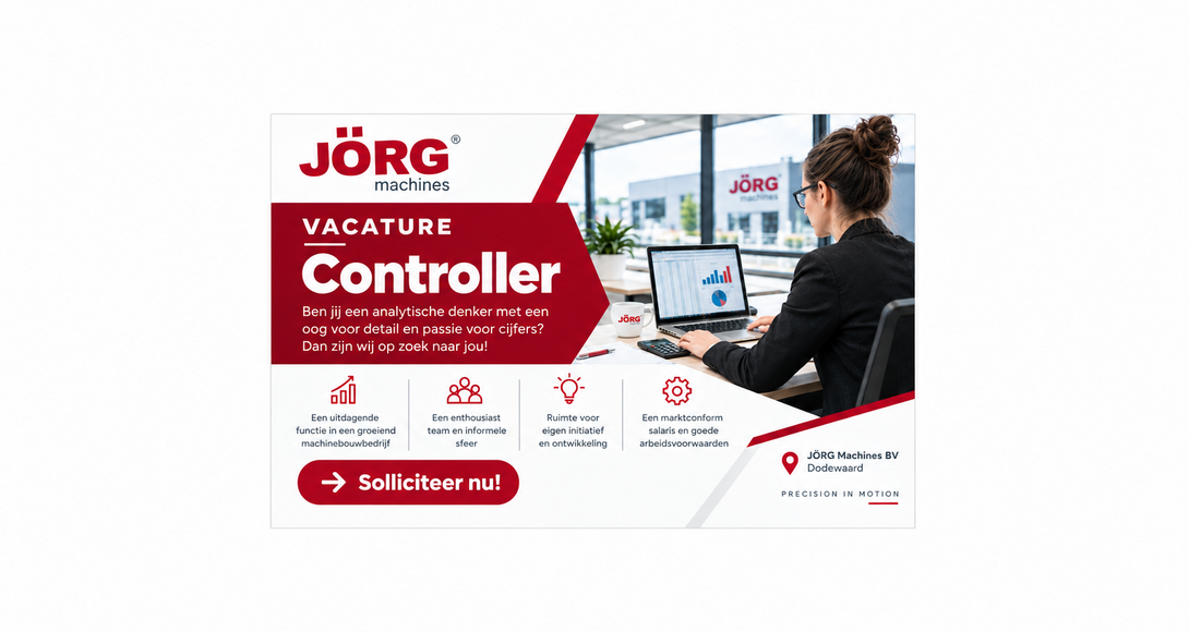 Vacature Financieel Controller PT