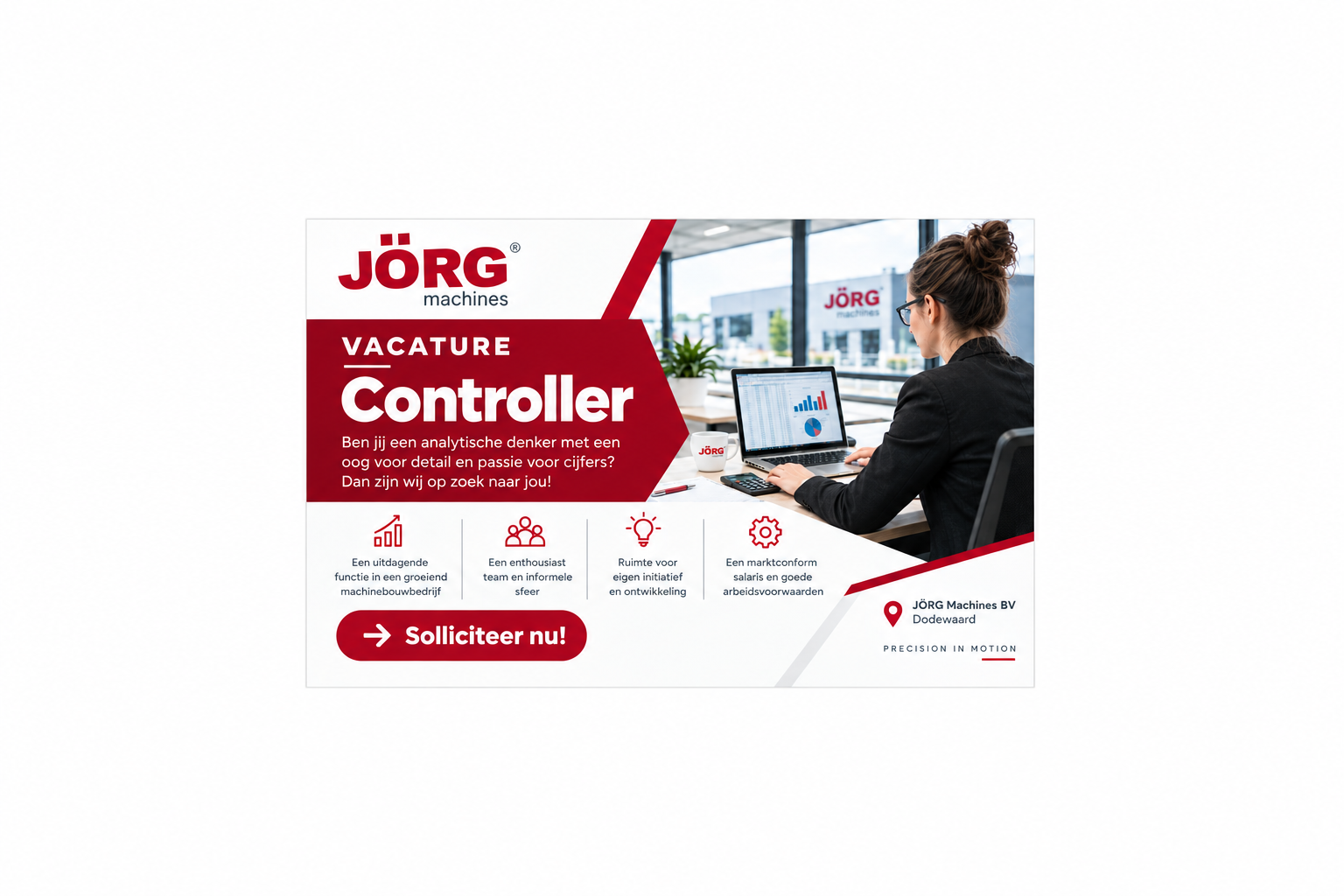Vacature Financieel Controller PT