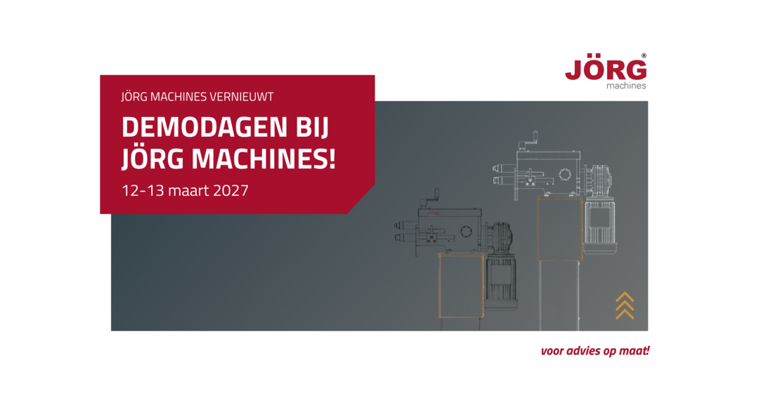 Demo dagen bij Jörg Machines 12-13 maart 2027