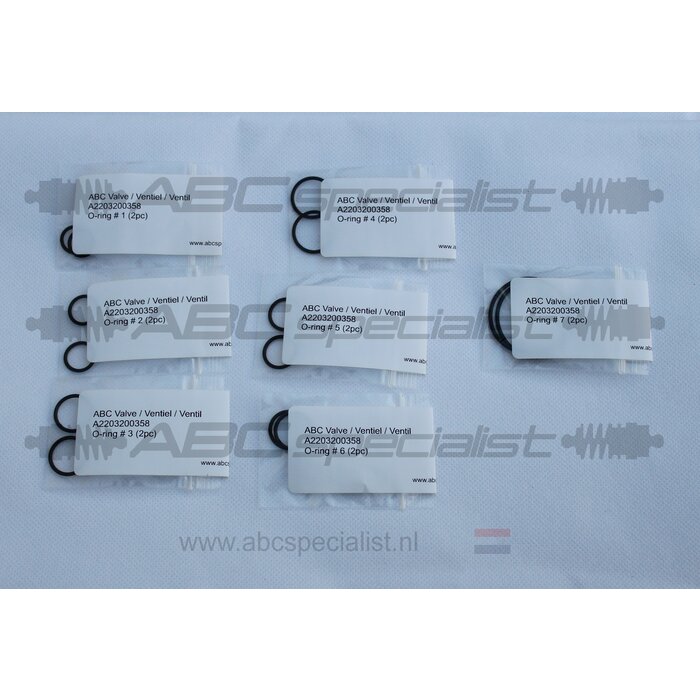 MERCEDES BENZ Kit di riparazione guarnizioni kit guarnizioni valvola ABC A2203200358