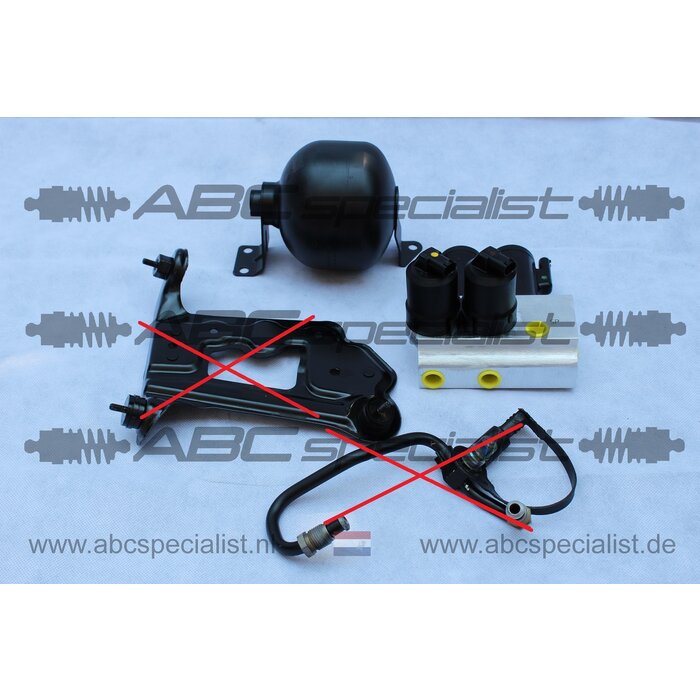 MERCEDES-BENZ Mercedes Classe CL C215 ABC blocco valvola & accumulatore di pressione completo anteriore A2203200358 A2203280031