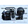 Mercedes Classe SL R230 ABC blocco valvola & accumulatore di pressione completo posteriore A2203200358 A2203280031
