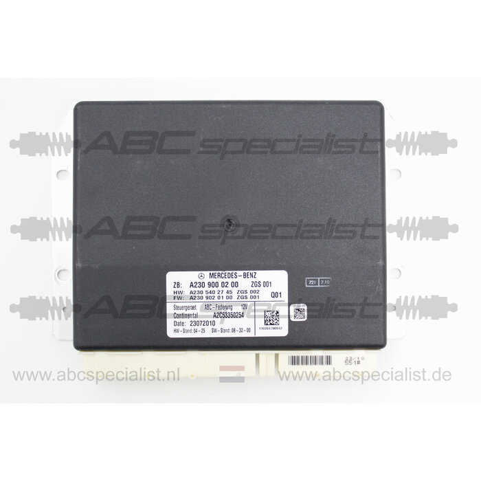 MERCEDES-BENZ Mercedes Unità di controllo modulo computer ABC N51/2 per W221 classe S C216 classe CL A2215406762 A2215402301
