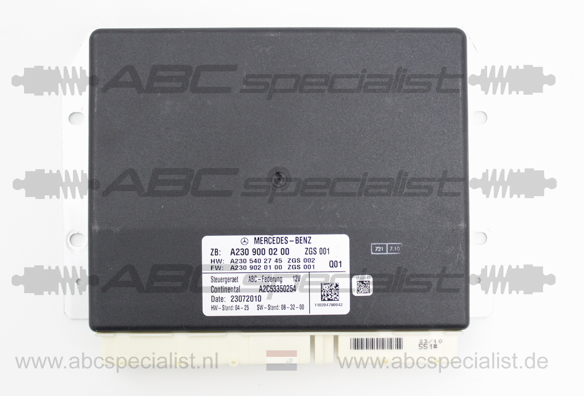 MERCEDES-BENZ Mercedes Unità di controllo modulo computer ABC N51/2 per W221 classe S C216 classe CL A2215406762 A2215402301