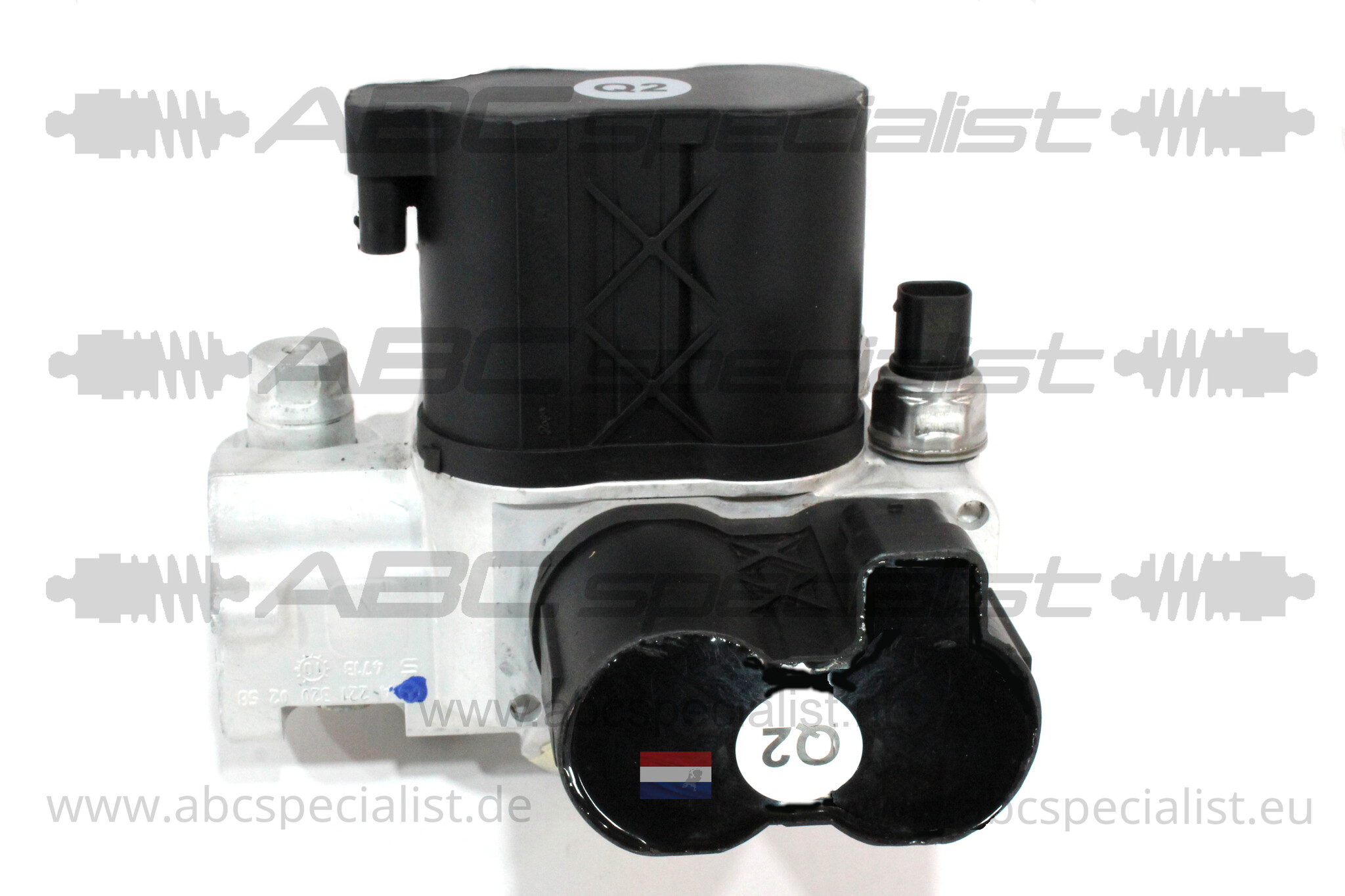 MERCEDES BENZ SL-Klasse R230 R231 ABC Ventiel A2213200258 A2213200958 Ventielblok Voorzijde