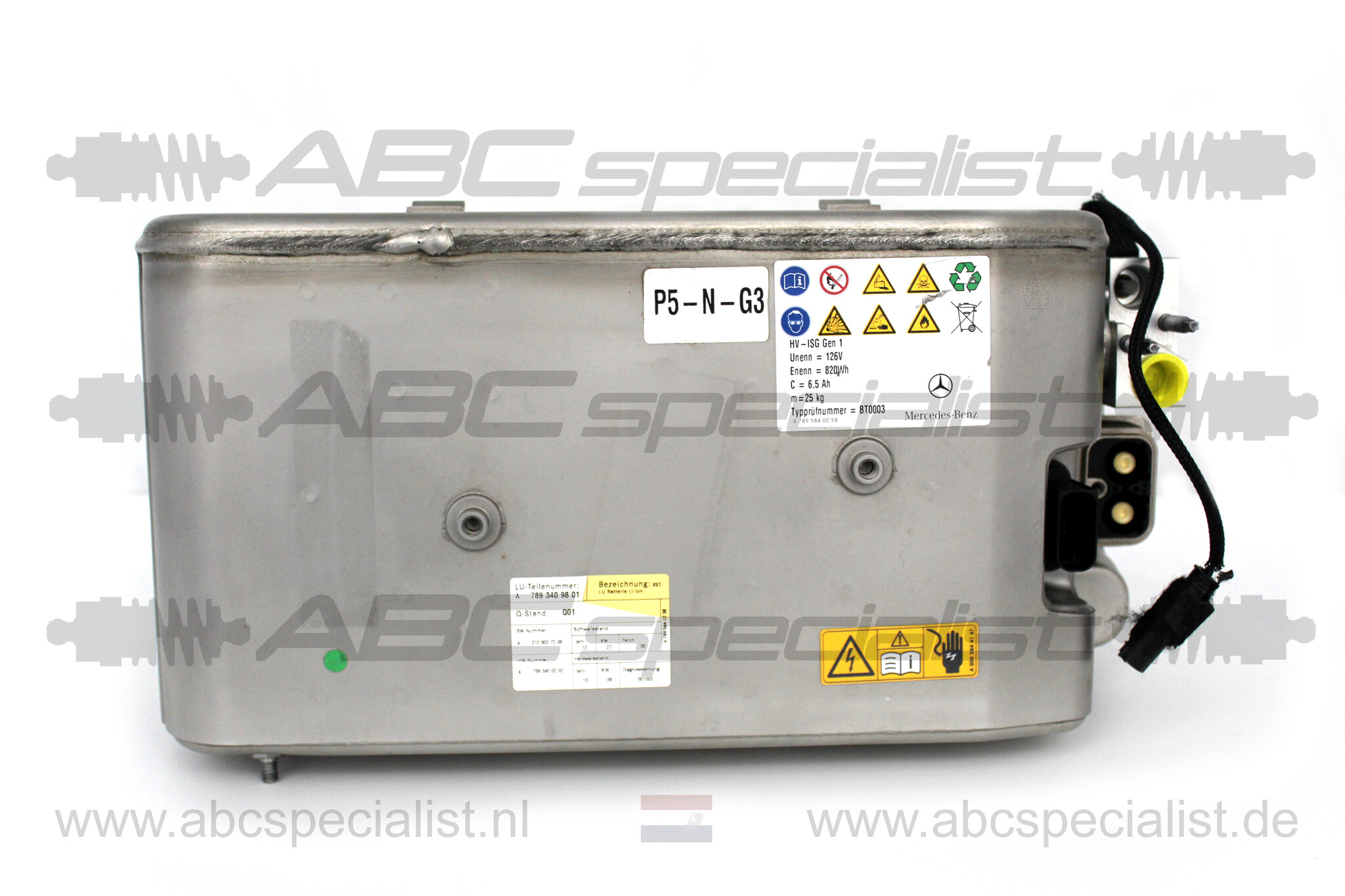 MERCEDES-BENZ Mercedes Batería híbrida de Li-Ion W212 E300h E400h E 300 400 h BlueTEC HYBRID con soporte A7893400102 A7893403403