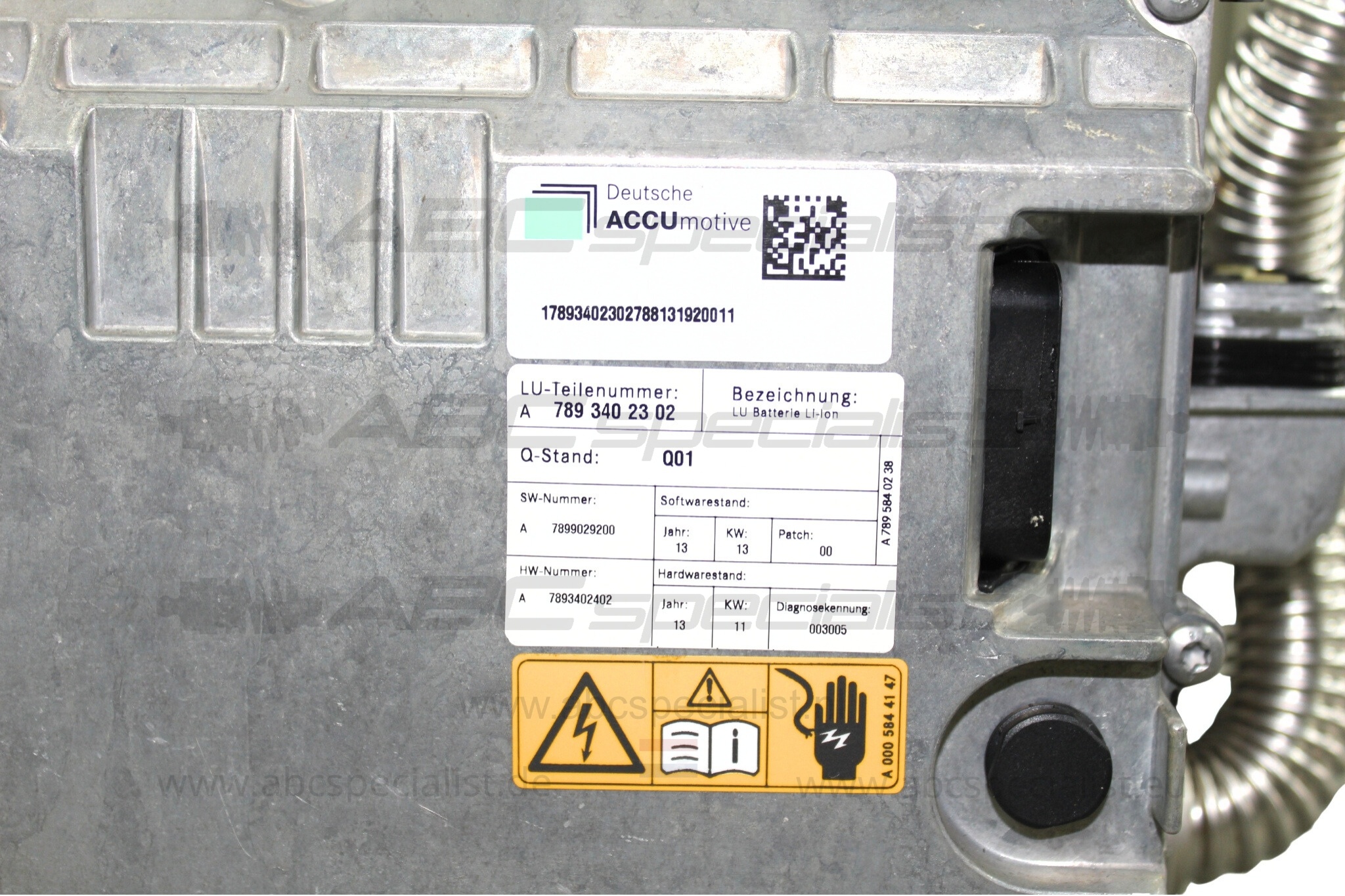 MERCEDES-BENZ Mercedes Hybrid Li-Ion battery for W222 S-Class S300 S400 Bluetec S300h S400h A2223403700 A7893407501